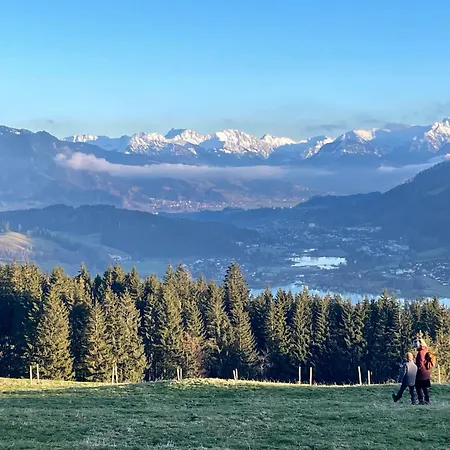 Allgaeu Schoenberger - Nachhaltige Design Bis 6 Personen, Indoor- & Outdoorspielplatz, Lagerfeuer, Broetchenservice Argenbuhl